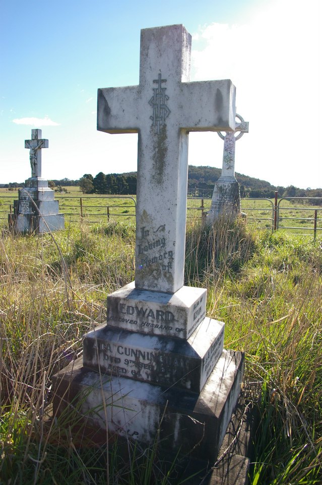 Headstone Edward Cunningham