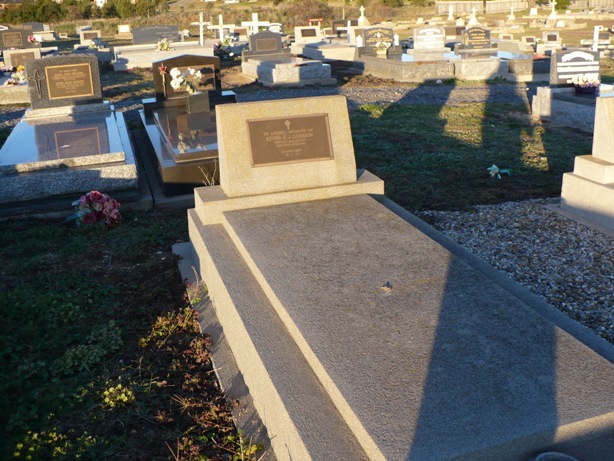 Headstone Kevin Gordon